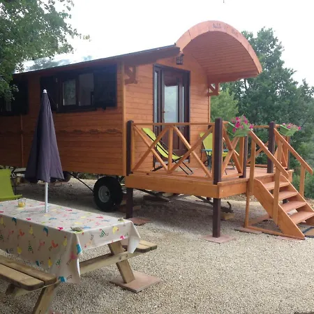 La Roulotte Clerelu - Du Domaine Des Ramonets Landhaus *